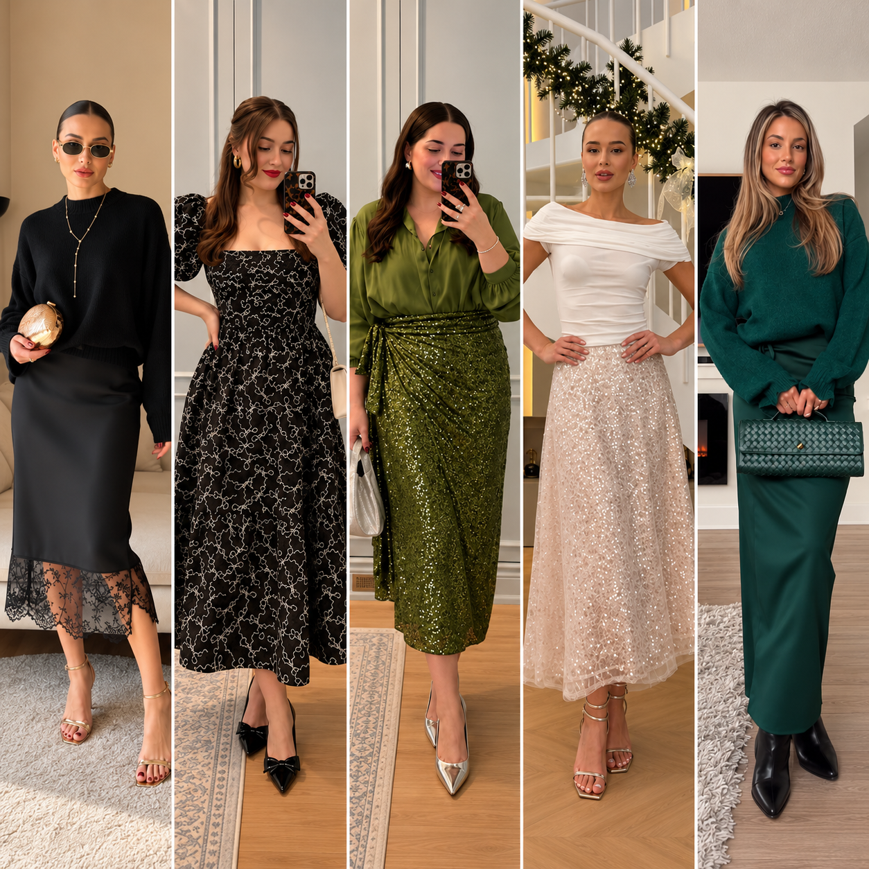 16 Classy and Elegant Holiday Outfits (Save This for December)